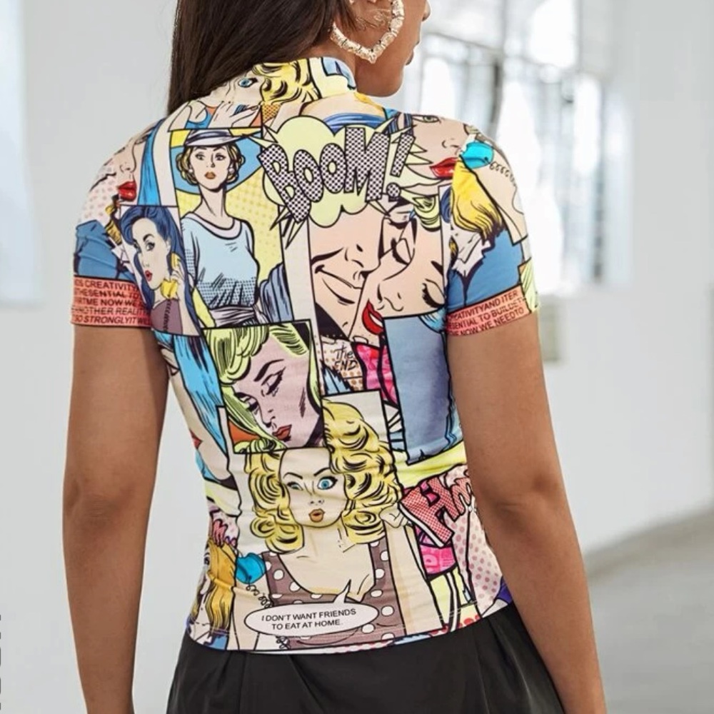 Comic Book Shirt! 💥 - Picture 2 of 11